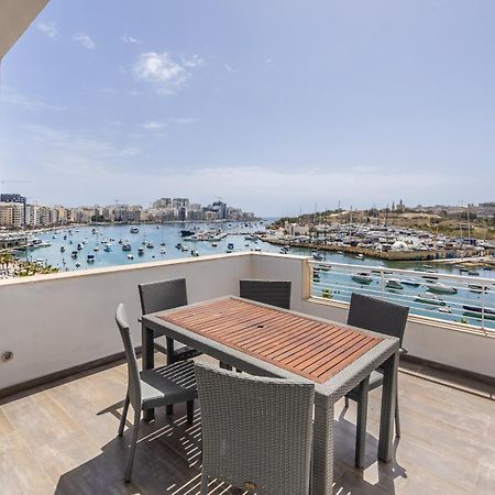 New Duplex Penthouse W Breathtaking Views By Sf Homes Gżira Kültér fotó
