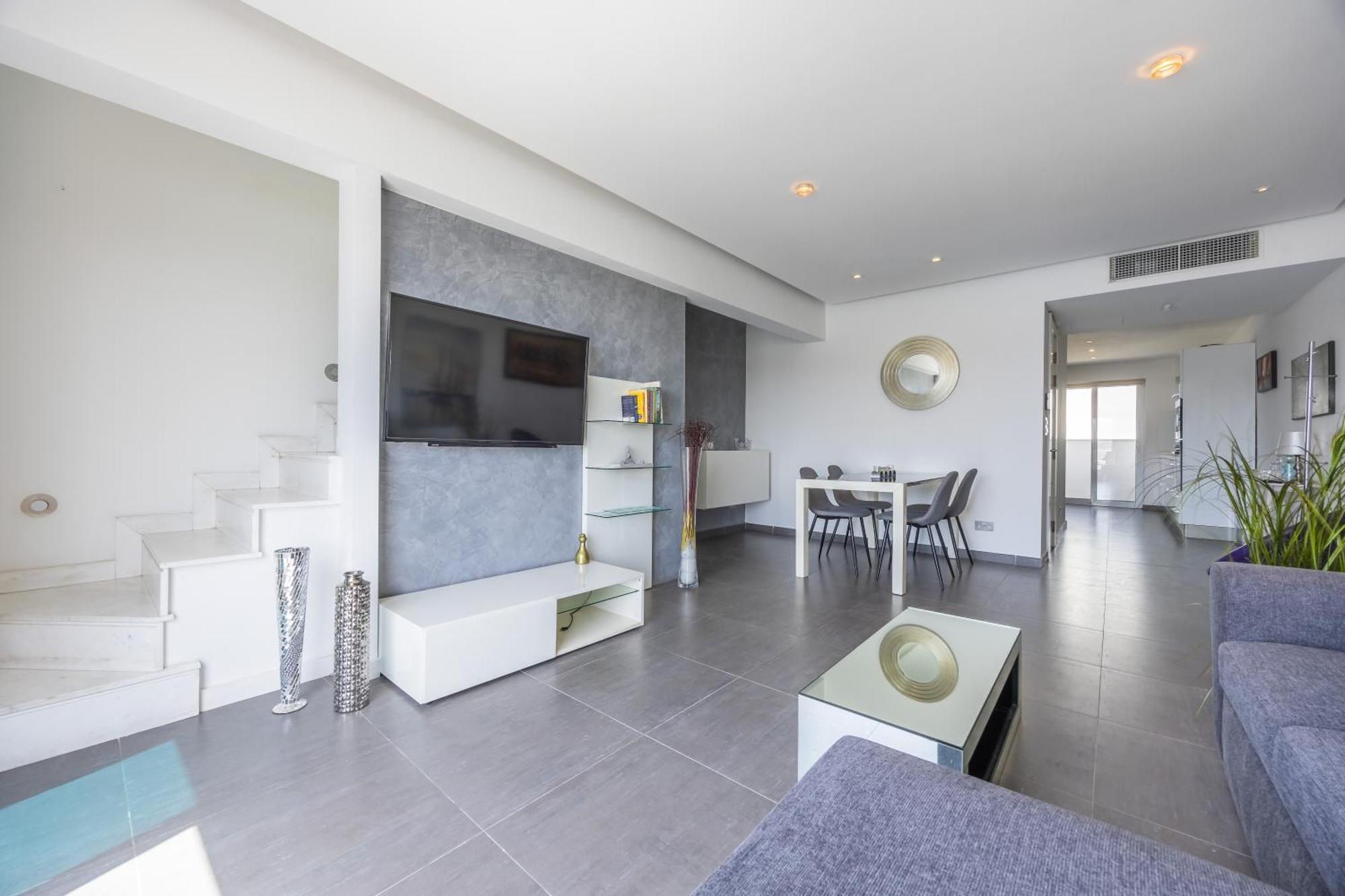 New Duplex Penthouse W Breathtaking Views By Sf Homes Gżira Kültér fotó